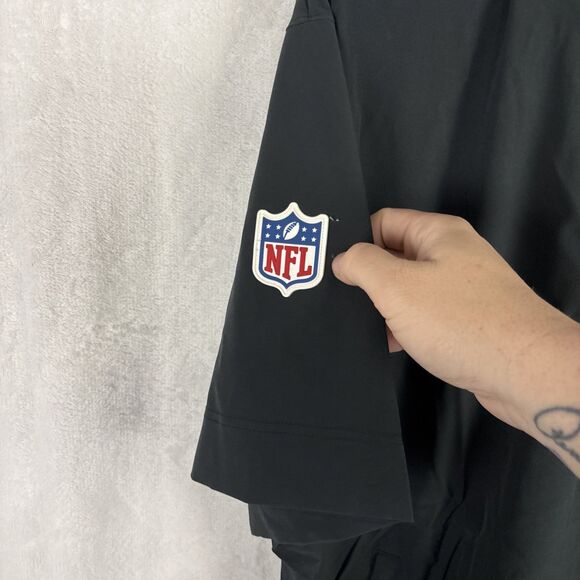 Nike Cincinnati Bengals On Field Team Issue Jacket Short Sleeve FQ9426-010 Sz XL - Picture 3 of 7